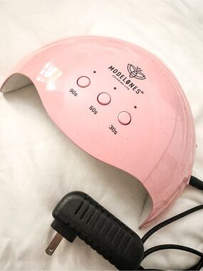 Modelones UV/LED Nail Lamp – Pink Gel Nail Dryer | Fast Curing